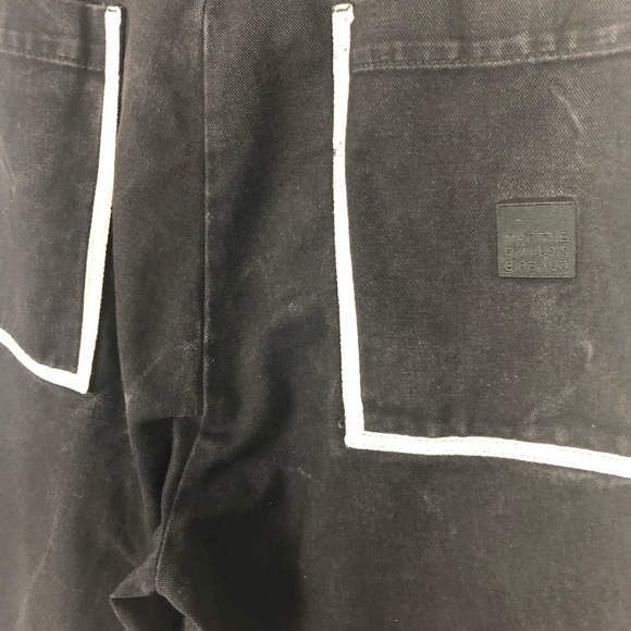 Marithe Francois Girbaud Black Denim Jean Shorts - Picture 4 of 15